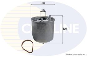 COMLINE EFF246 - FILTRO COMBUSTIBLE