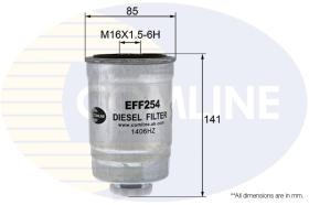 COMLINE EFF254 - FILTRO COMBUSTIBLE