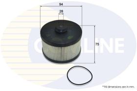 COMLINE EFF316D - FILTRO COMBUSTIBLE