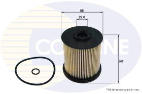 COMLINE EFF342D - FILTRO COMBUSTIBLE