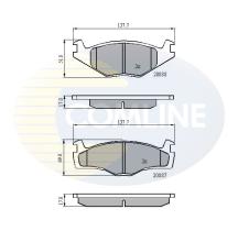 COMLINE CBP0703 - PASTILLAS FRENO