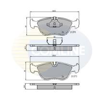 COMLINE CBP0719 - PASTILLAS FRENO