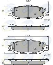 COMLINE CBP0788 - PASTILLAS FRENO