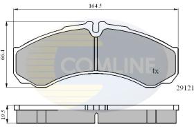 COMLINE CBP0931 - PASTILLAS FRENO