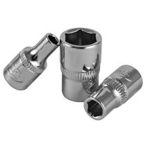 JBM 13357 - VASO HEX. 1/4" DE 9MM - CROMADO