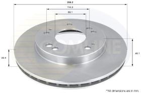 COMLINE ADC0366V - DISCO MITSUBISHI ECLIPSE 91->99,GAL