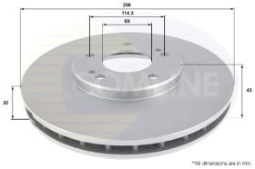 COMLINE ADC0377V - DISCO MITSUBISHI 3000 GT 92->99