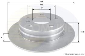 COMLINE ADC1622 - DISCO MERCEDES A CLASS 97->04,VANEO