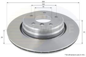 COMLINE ADC1727V - DISCO ALPINA ROADSTER 02->,BMW 7 SE