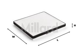 MILLARD MC15964 - MILLARD CABIN FILTER