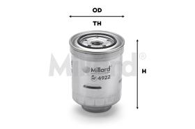  MF4922 - MILLARD FUEL FILTER