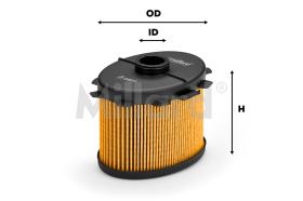  MF8827 - MILLARD FUEL FILTER