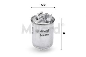  MF8950 - MILLARD FUEL FILTER