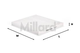 MILLARD MC28488 - MILLARD CABIN FILTER