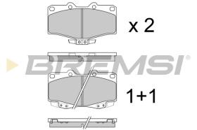  BP2463 - B. PADS TOYOTA 4 RUNNER TOYOTA LAND CRUI