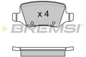  BP2983 - B. PADS MERCEDES A 150 MERCEDES A 180