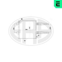 ERA 667212 - CONDENSADOR,AIRE ACONDICIONADO