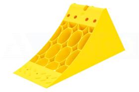 ADAICO 1102134 - CALZO DE RUEDA R355 DIN 76051 PLASTICO AMARILLO