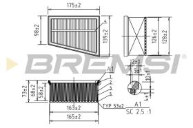  FA0644 - FILTRI ARIA - AIR FILTER