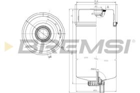  FE0347 - FILTRO CARBURANTE - FUEL FILTER