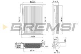  FA0117 - FILTRI ARIA - AIR FILTER