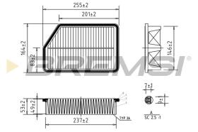  FA0607 - FILTRI ARIA - AIR FILTER