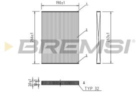  FC0076 - FILTRI ABITACOLO - CABIN FILTER