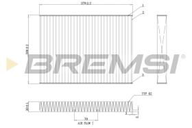  FC0181 - FILTRI ABITACOLO - CABIN FILTER