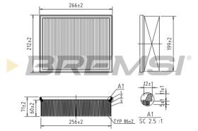  FA0119 - AIR FILTER AUDI, SEAT