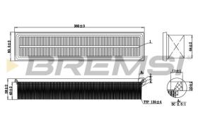  FA0132 - AIR FILTER RENAULT, NISSAN, DACIA