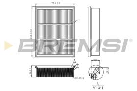  FA0527 - AIR FILTER MERCEDES-BENZ