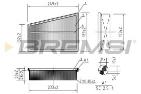  FA0534 - AIR FILTER RENAULT