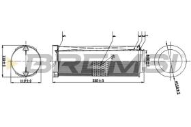  FA0541 - AIR FILTER MERCEDES-BENZ