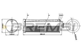  FA0542 - AIR FILTER MERCEDES-BENZ