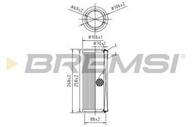  FA0583 - AIR FILTER FIAT