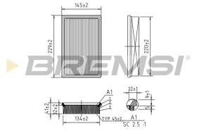  FA0600 - AIR FILTER SUZUKI