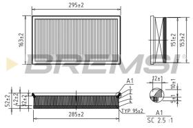  FA0650 - AIR FILTER ALFA ROMEO