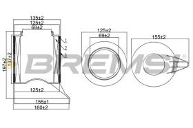  FA1061 - AIR FILTER BMW