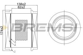  FA1064 - AIR FILTER HONDA