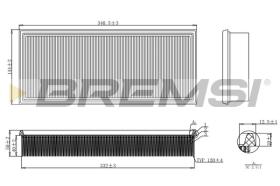  FA1156 - AIR FILTER FORD, LTI