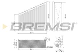  FA1157 - AIR FILTER VW, SEAT, SKODA