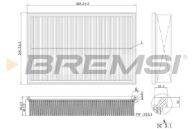  FA1161 - AIR FILTER VOLVO