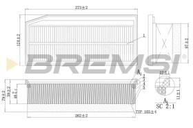  FA1201 - AIR FILTER RENAULT, LADA, DACIA