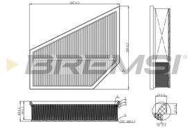  FA1215 - AIR FILTER VOLVO