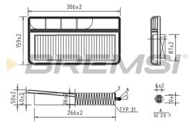  FA1229 - AIR FILTER OPEL, SUZUKI