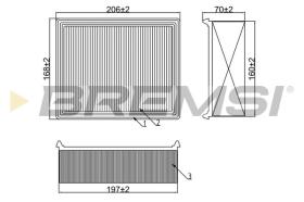  FA1262 - AIR FILTER PEUGEOT, CITROEN