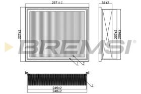  FA1378 - AIR FILTER VW