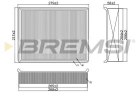  FA1380 - AIR FILTER VW