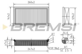  FA1622 - AIR FILTER SEAT