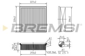  FA1629 - AIR FILTER MERCEDES-BENZ